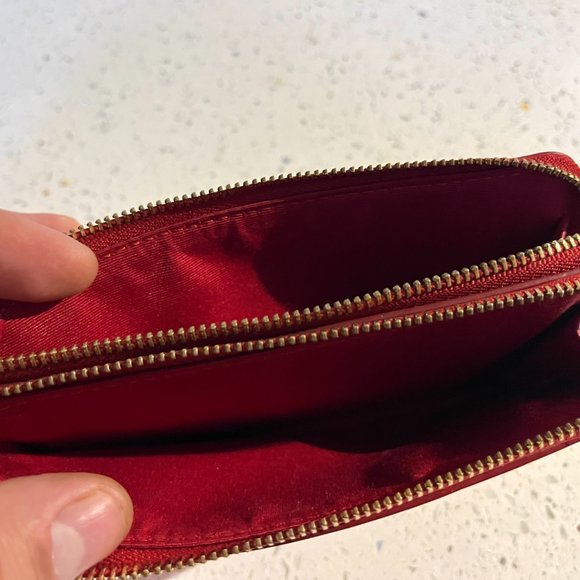 Coach Wristlet Bright Red - Picture 6 of 7